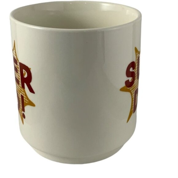 Super Dad Stoneware Gift Mug Christmas Fathers Day Birthday 16 OZ - Picture 3 of 6